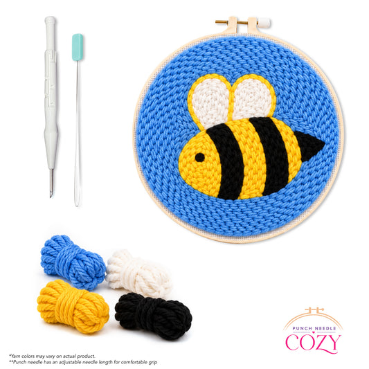 Garden Bumblebee Punch Needle Kit